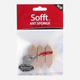 [PANPASTEL 8061024-T] PANPASTEL Sofft Point Art Sponge x 3