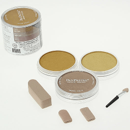 [PANPASTEL 8030031-0] PANPASTEL Artist Pastel Metallics I - Golds & Bronze Set x 3