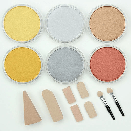 [PANPASTEL 8030061-0] PANPASTEL Artist Pastel Metallics Set x 6
