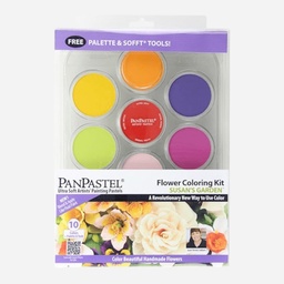[PANPASTEL 8030115-0] PANPASTEL Artist Pastel Susan’s Garden Flower Coloring Set 1 x 10