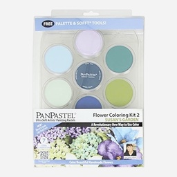 [PANPASTEL 8030116-0] PANPASTEL Artist Pastel Susan’s Garden Flower Coloring Set 2 x 7