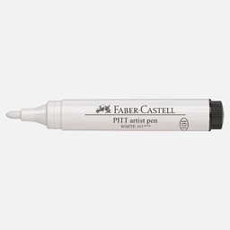 [FABER-CASTELL 167601] FABER-CASTELL Pitt Artist Pen 2.5mm White