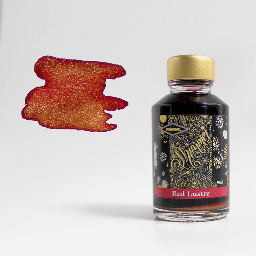 [DIAMINE 700987830927] DIAMINE Shimmering Fountain Pen Ink 50ml Red Lustre