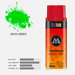 [MOLOTOW 327354] MOLOTOW Premium Spray Paint 400ml 236 Neon Green