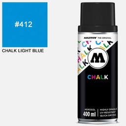 [MOLOTOW 337707] MOLOTOW Chalk Pigment Spray Paint 400ml 412 Light Blue