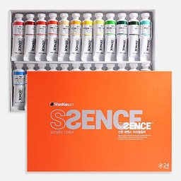 [SHINHAN 1155180-0024] SHINHAN Ssence Soft Body Acrylic Paint 20ml Set x 24