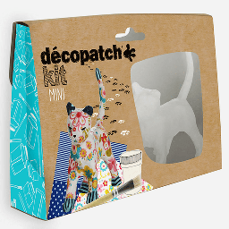 [DECOPATCH KIT012] DECOPATCH Paper Mache Cat Kit