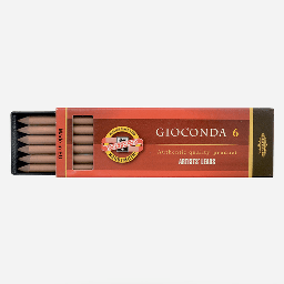 [KOH-I-NOOR 4386000001PK] KOH-I-NOOR Gioconda Metallic Lead 5.6mm x 6 Bronze