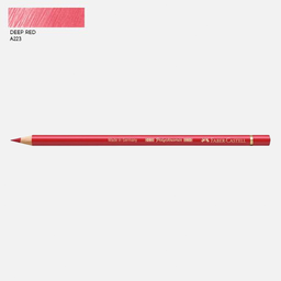 [FABER-CASTELL 110223] FABER-CASTELL Polychromos Color Pencil Deep Red