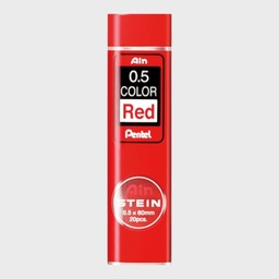 [PENTEL C275-RD] PENTEL Ain Stein Graphite Lead 0.5mm Red x 20