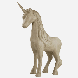 [DECOPATCH XLA21] DECOPATCH Paper Mache Extra Large Unicorn