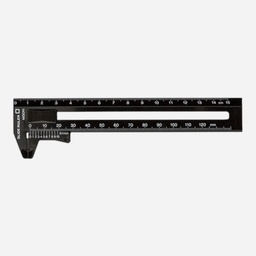 [MIDORI 42259006] MIDORI CL Slide Ruler 12cm Black