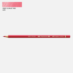 [FABER-CASTELL 110219] FABER-CASTELL Polychromos Color Pencil Deep Scarlet Red