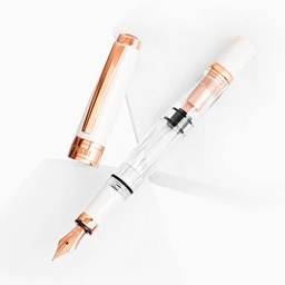 [TWSBI M7449050] TWSBI Diamond 580 White Rose Gold II Fountain Pen Stub 1.1