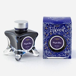 [DIAMINE 720524167040] DIAMINE Inkvent Blue Standard Fountain Pen Ink 50ml Purple Bow