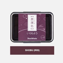 [SHACHIHATA HAC-1-RV] SHACHIHATA Iromoyou Ink Pad Shobu (Iris)