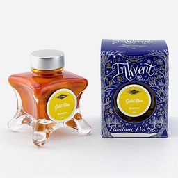 [DIAMINE 720524166890] DIAMINE Inkvent Blue Shimmer Fountain Pen Ink 50ml Gold Star