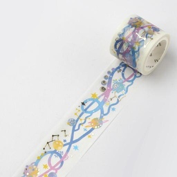 [BGM BM-SPRS005] BGM Washi Tape 30mm Planet Lace
