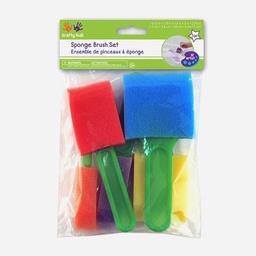 [MULTICRAFT KC834] MULTICRAFT Krafty Kids Sponge Brush Set x 5