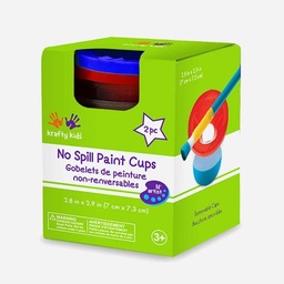 [MULTICRAFT KC919] MULTICRAFT Krafty Kids No Spill Paint Cup x 2