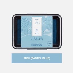 [SHACHIHATA HAC-1-PB] SHACHIHATA Iromoyou Ink Pad Mizu (Pastel Blue)