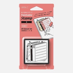[MIDORI 35395006] MIDORI Paintable Stamp Book