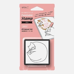 [MIDORI 35396006] MIDORI Paintable Stamp Cat