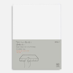 [MIDORI 49566006] MIDORI MD Clear Cover A5 Codex 1 Day 1 Page