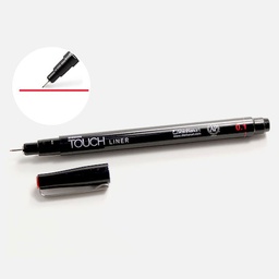 [SHINHAN 4110101] SHINHAN Touch Liner Colored Drawing Pen 0.1mm Red