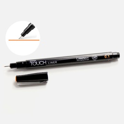 [SHINHAN 4110201] SHINHAN Touch Liner Drawing Pen 0.1mm Orange