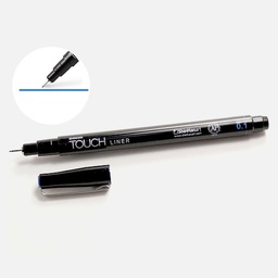 [SHINHAN 4110501] SHINHAN Touch Liner Drawing Pen 0.1mm Blue