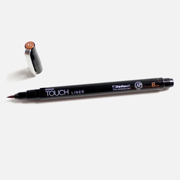 [SHINHAN 4300700] SHINHAN Touch Liner Brush Pen Brown