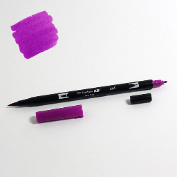 [TOMBOW ABT-665] TOMBOW Dual Brush Pen Purple