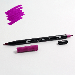 [TOMBOW ABT-685] TOMBOW Dual Brush Pen Deep Magenta
