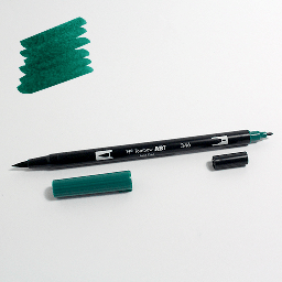 [TOMBOW ABT-346] TOMBOW Dual Brush Pen Sea Green