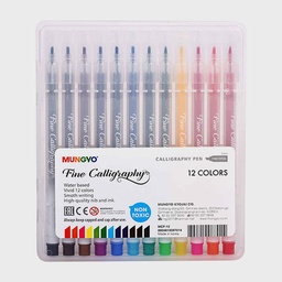 [MUNGYO MCF-12] MUNGYO Calligraphy Pen Set x 12