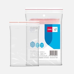 [DELI 3024] DELI Zip Lock Bag 10cm x 13cm x 100