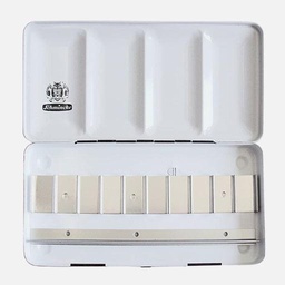 [SCHMINCKE 74910097] SCHMINCKE 15ml Tube Metal Tin For 10 Tubes