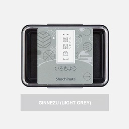 [SHACHIHATA HAC-1-GR] SHACHIHATA Iromoyou Ink Pad Ginnezu (Light Grey)