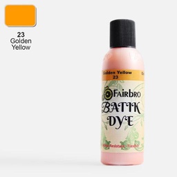 [FAIRBRO 258-25-023] FAIRBRO Batik Dye 120ml 23 Golden Yellow