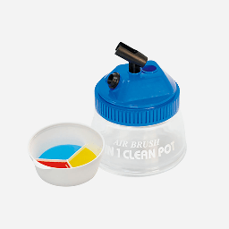 [MORN SUN 50070] MORN SUN Airbrush Clean Pot 3-In-1