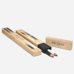 [ARTGRAF EAARTL22CX2] ARTGRAF Water-Soluble Graphite Pencil Set x 2