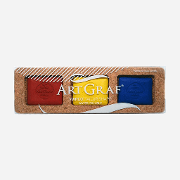 [ARTGRAF EAARTBOXTSPC3] ARTGRAF Water-Soluble Graphite Primary Set x 3