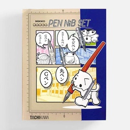 [TACHIKAWA N-CPS] TACHIKAWA Nikko Manga Pen Nib Set x 7
