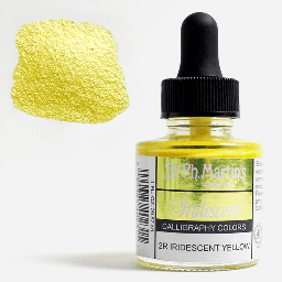 [DR. PH. MARTIN’S 400070-2R] DR. PH. MARTIN’S Iridescent Calligraphy Ink 30ml Yellow