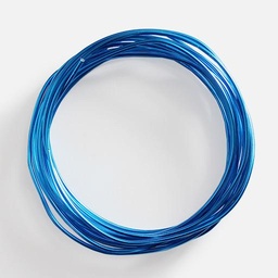 [OVJ 8888888870553] OVJ Aluminium Wire 2mm x 4m Blue