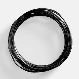 [OVJ 8888888870552] OVJ Aluminium Wire 2mm x 5m Black