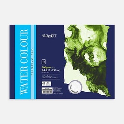 [MAYART MA00182] MAYART Watercolor Paper Pad 200gsm Cold Press A4 x 12
