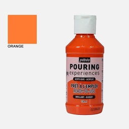 [PEBEO 524612] PEBEO Pouring Acrylic Paint 118ml Orange