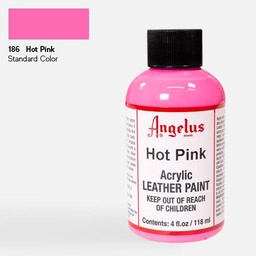[ANGELUS 720-04-186] ANGELUS Acrylic Leather Paint 118ml Hot Pink